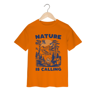 Nome do produto Camiseta Infantil Nature is callinng