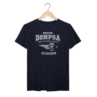 Nome do produto Camiseta PQDT DOMPSA – Dobragem e Manutenção de Pára-quedas