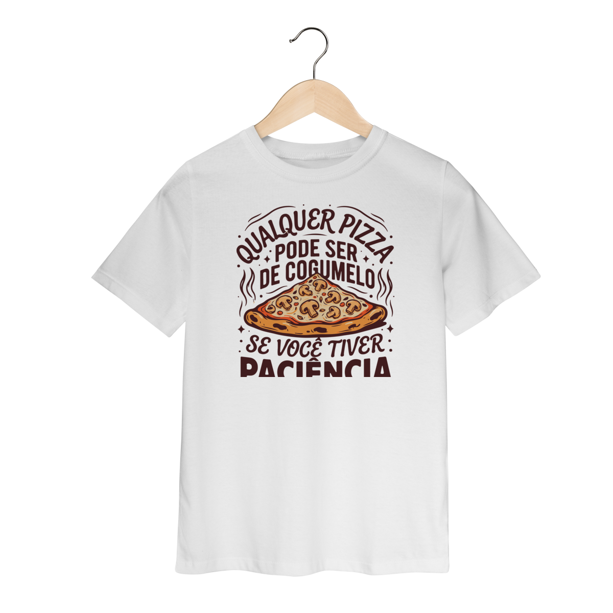 Nome do produto: Pizza de Cogumelo [2 a 8 anos]