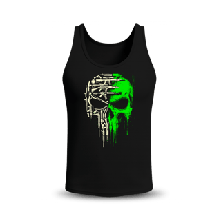 Camiseta Militar Regata Punisher Guns Mamba 
