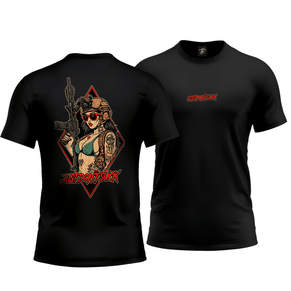 Camiseta Militar Mamba Army Just dont Suck