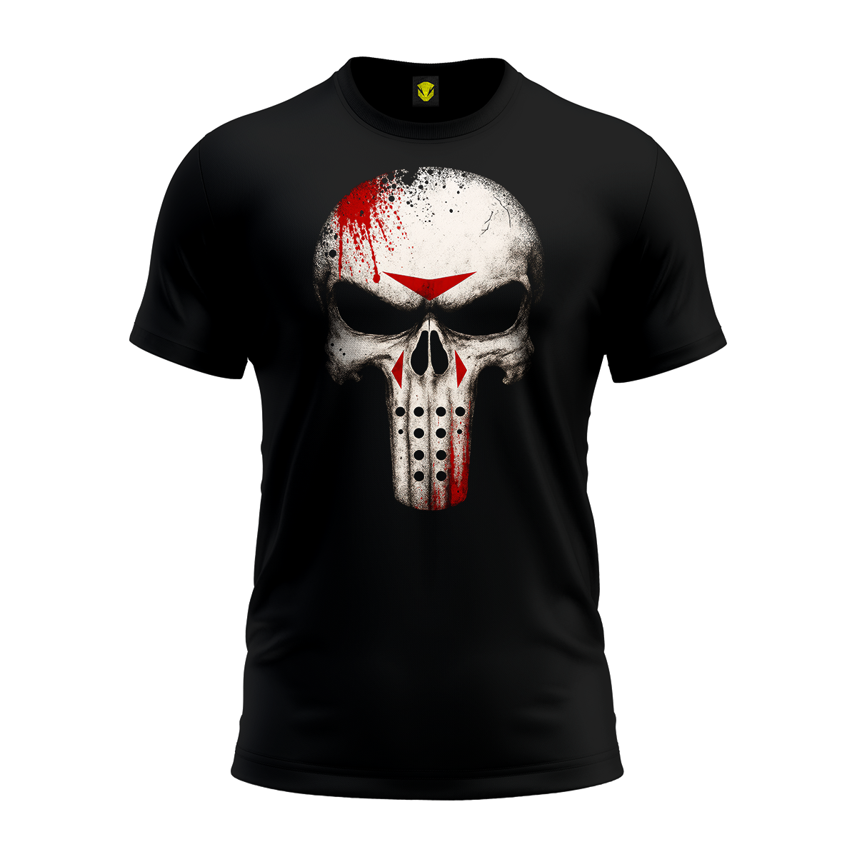 Nome do produto: Camiseta Estilo Militar Punisher Hallowen Jason Edition