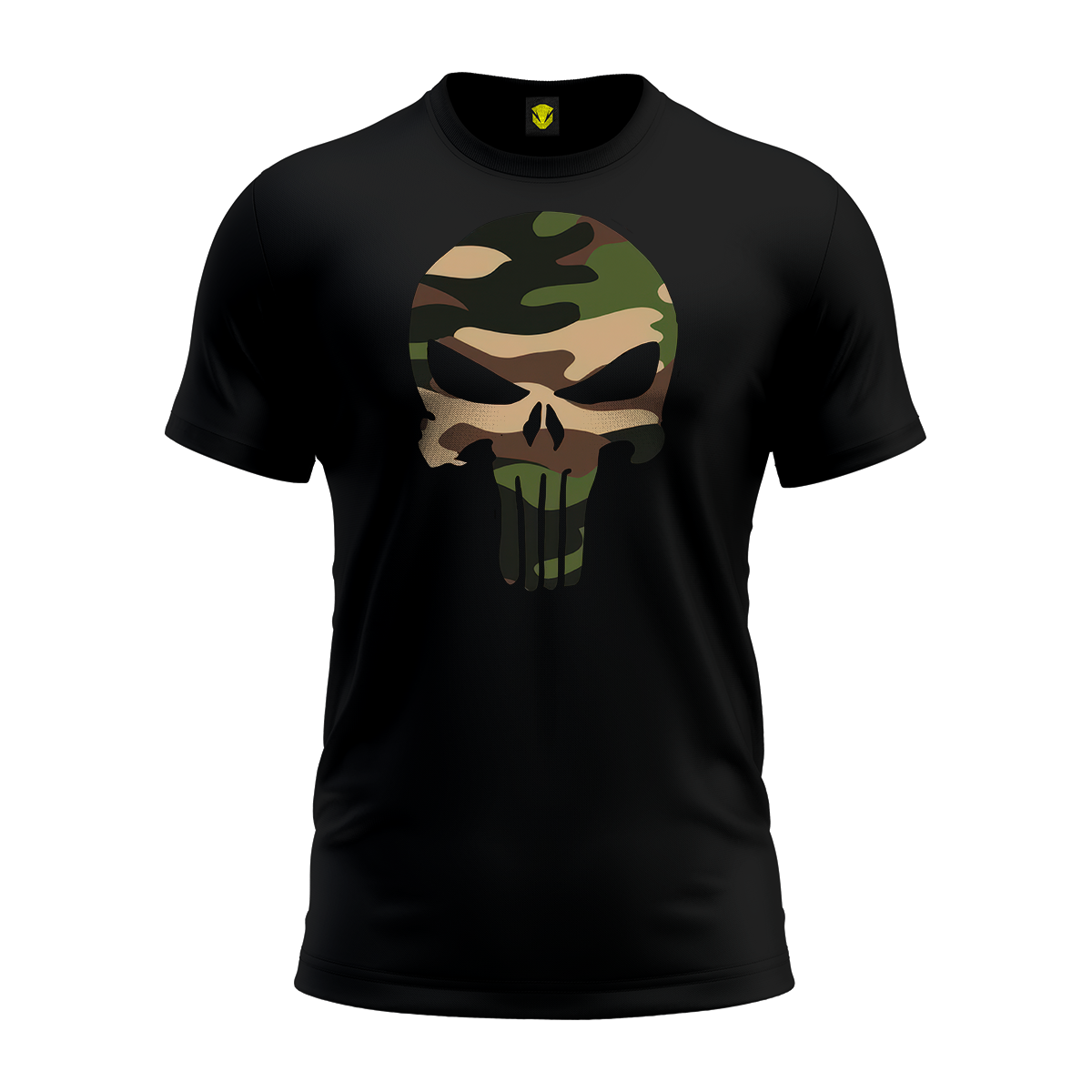 Nome do produto: Camiseta Punisher Unit Camuflada Multican