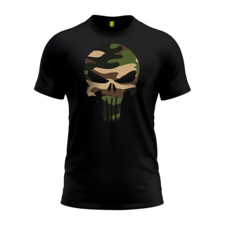 Camiseta Punisher Unit Camuflada Multican