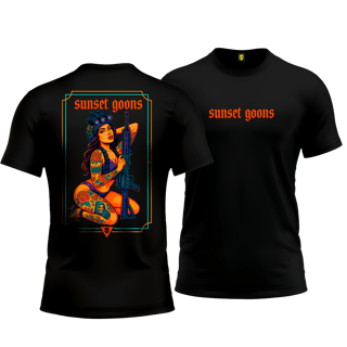 Nome do produtoCamiseta Sunset Goons – Nightwatch Valkyrie - Mamba Army