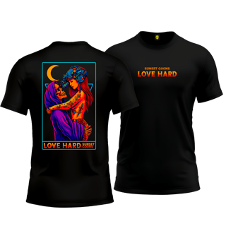 Camiseta Sunset Goons – Love Hard Death’s Embrace - Mamba Army