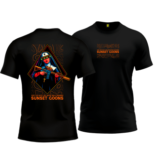 Camiseta Sunset Goons – Battle Saint - Mamba Army