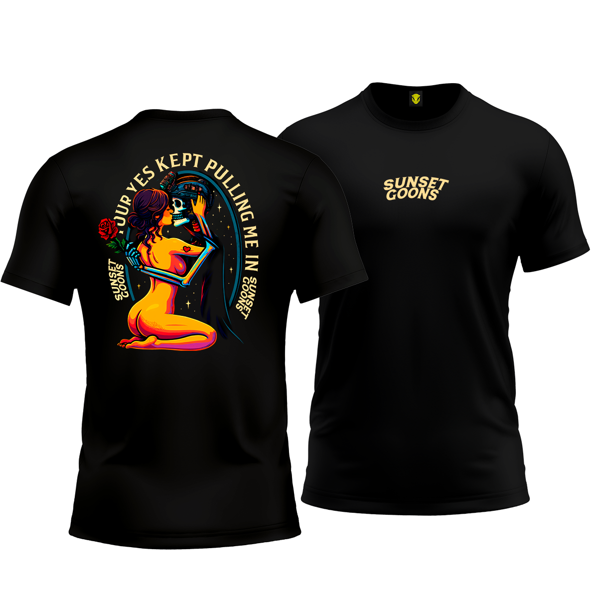 Nome do produto: Camiseta Sunset Goons – Vows of the Reaper - Mamba Army
