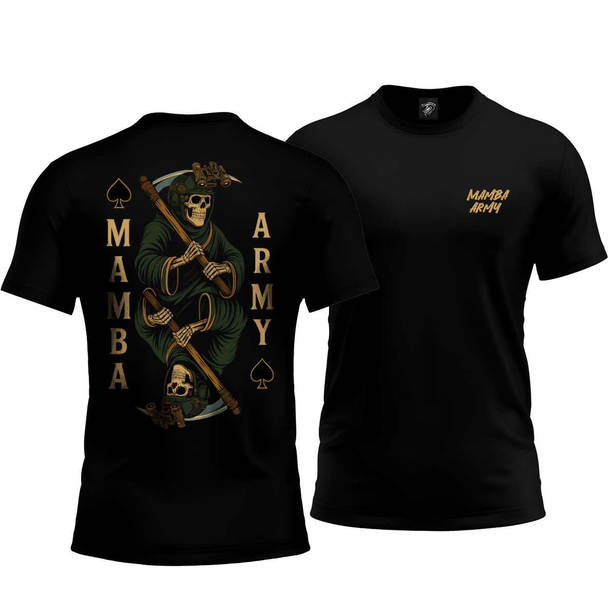 Nome do produto: Camiseta Militar  Reaper Mamba Army