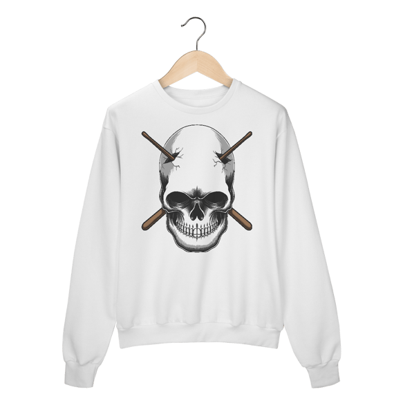 SKELETON DRUMMER - MOLETOM FECHADO