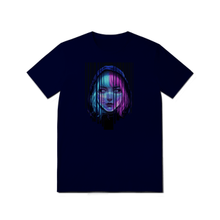 Nome do produto Camiseta “Neon Mind” – Luz e Sombras do Futuro