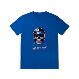Nome do produto Camiseta “No Respawn” – Edição Gamer Neon