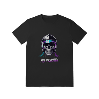 Nome do produto Camiseta “No Respawn” – Edição Gamer Neon