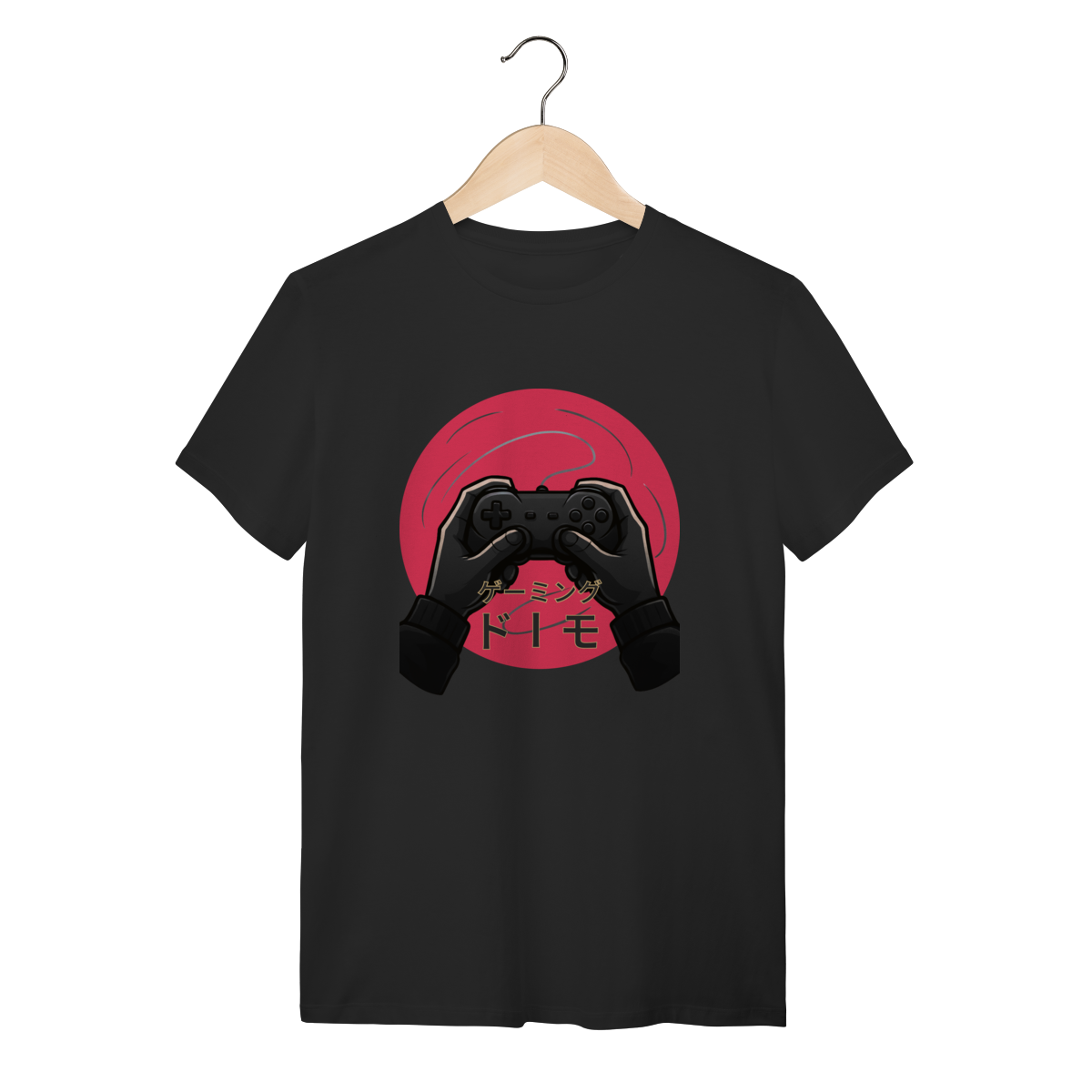 Nome do produto: Camiseta “Game Mode: Japão” – Espírito Shinobi Gamer
