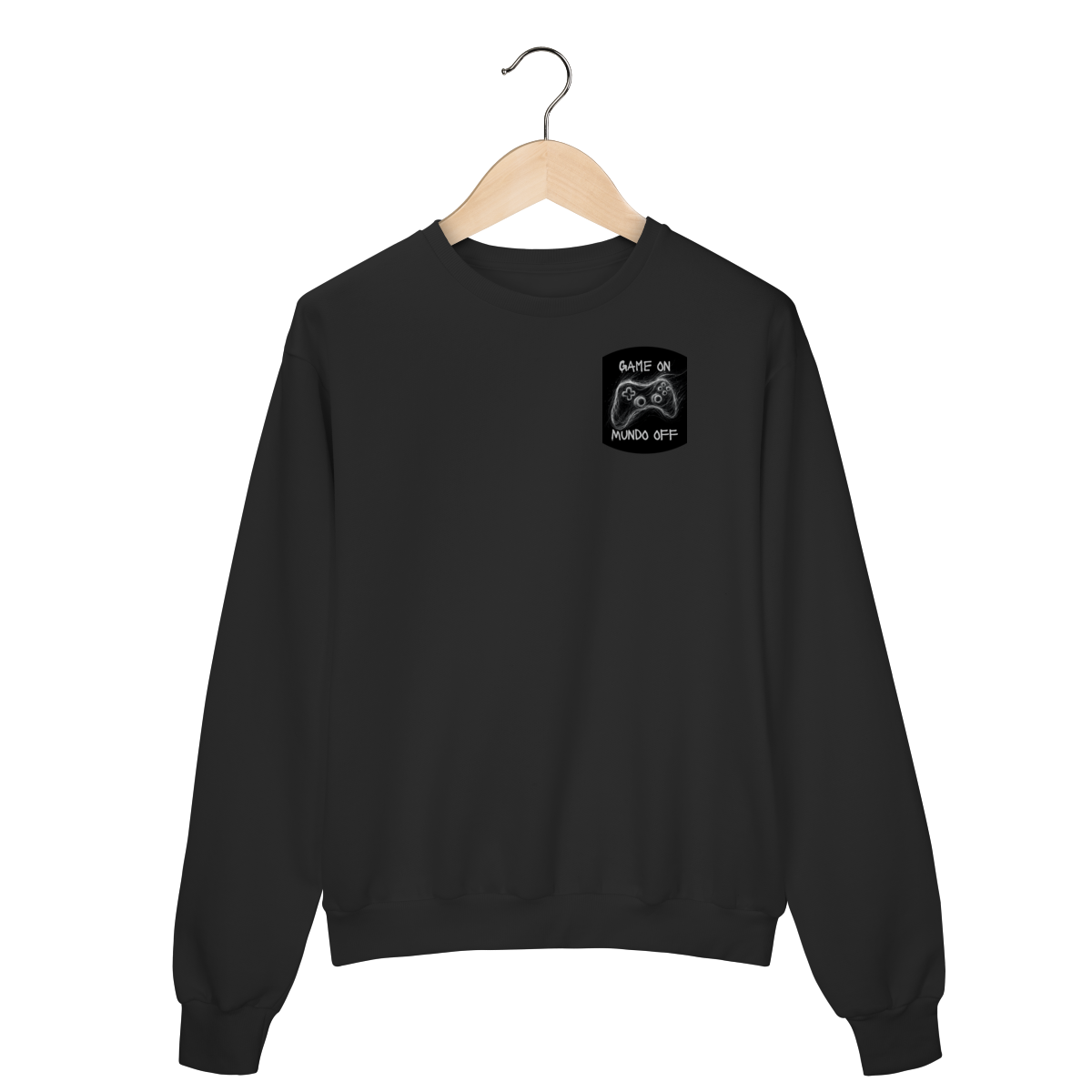 Nome do produto: Blusa “Game On, Mundo Off” – Modo Foco Ativado