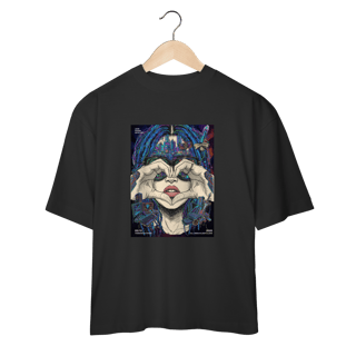 Nome do produto Camiseta Oversized “CyberView” – Amor em Realidade Alternada