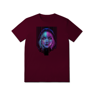 Nome do produto Camiseta “Neon Mind” – Luz e Sombras do Futuro
