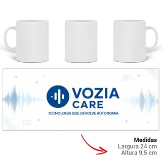 Nome do produto CANECA | VOZIA CARE