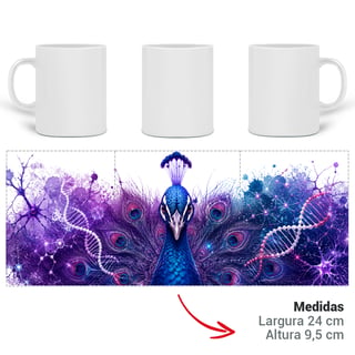 Nome do produto CANECA | PAVÃO RARO 