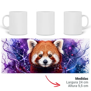 Nome do produto CANECA |  PANDA-VERMELHO RARO