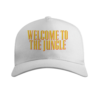 Nome do produto Welcome to the Jungle - Boné Trucker com tela