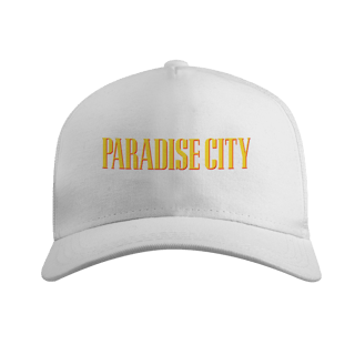 Nome do produto Paradise City - Boné Trucker
