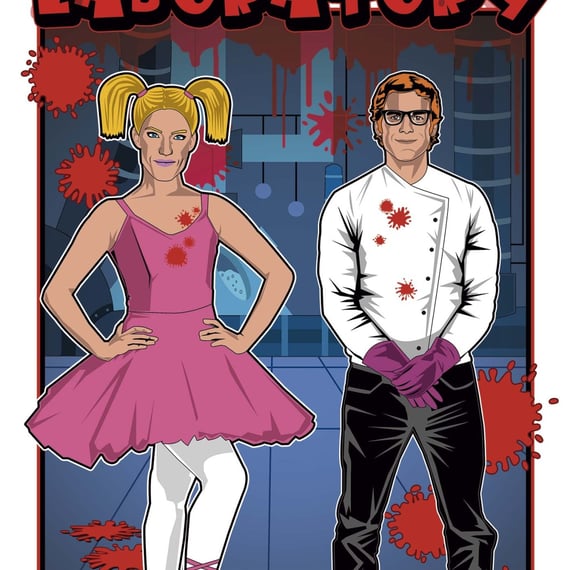 Camiseta Lab do Dexter e Debra
