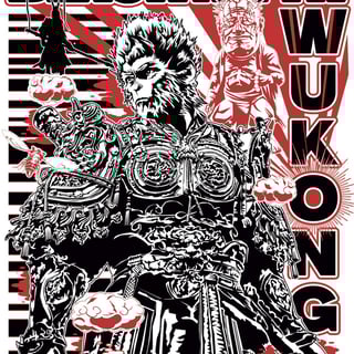 Nome do produto Camiseta Black Myth: Wukong