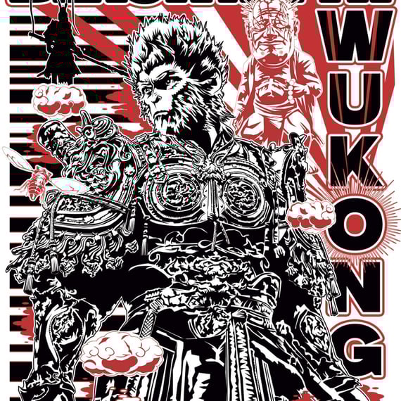 Camiseta Black Myth: Wukong