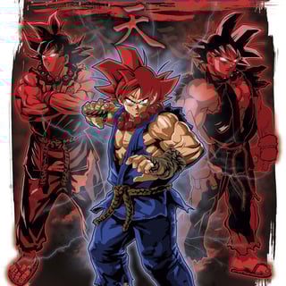 Nome do produto Camiseta Gokuma (Goku + Akuma)