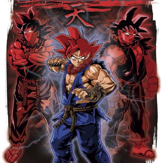 Camiseta Gokuma (Goku + Akuma)