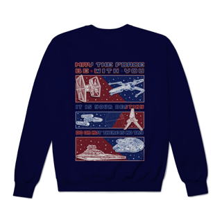 Nome do produto Moletom Star Wars (Naves)