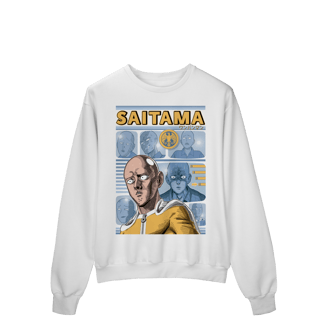 Nome do produto Moletom Saitama (faces)