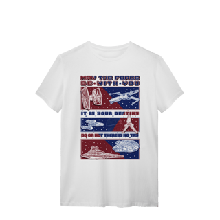 Nome do produto Camiseta Star Wars (Naves)