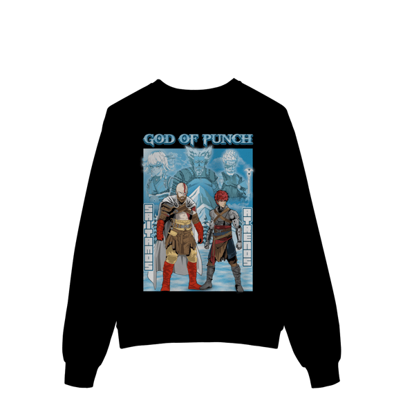 Moletom God of War Ragnarök / One-Punch Man