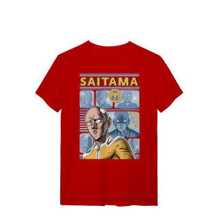 Nome do produto Camiseta Saitama (faces)