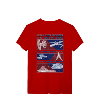 Nome do produto Camiseta Star Wars (Naves)