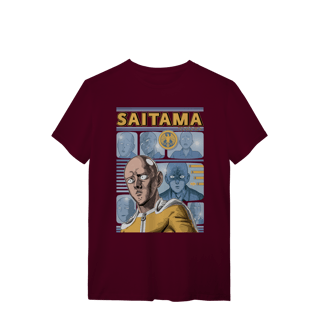 Nome do produto Camiseta Saitama (faces)