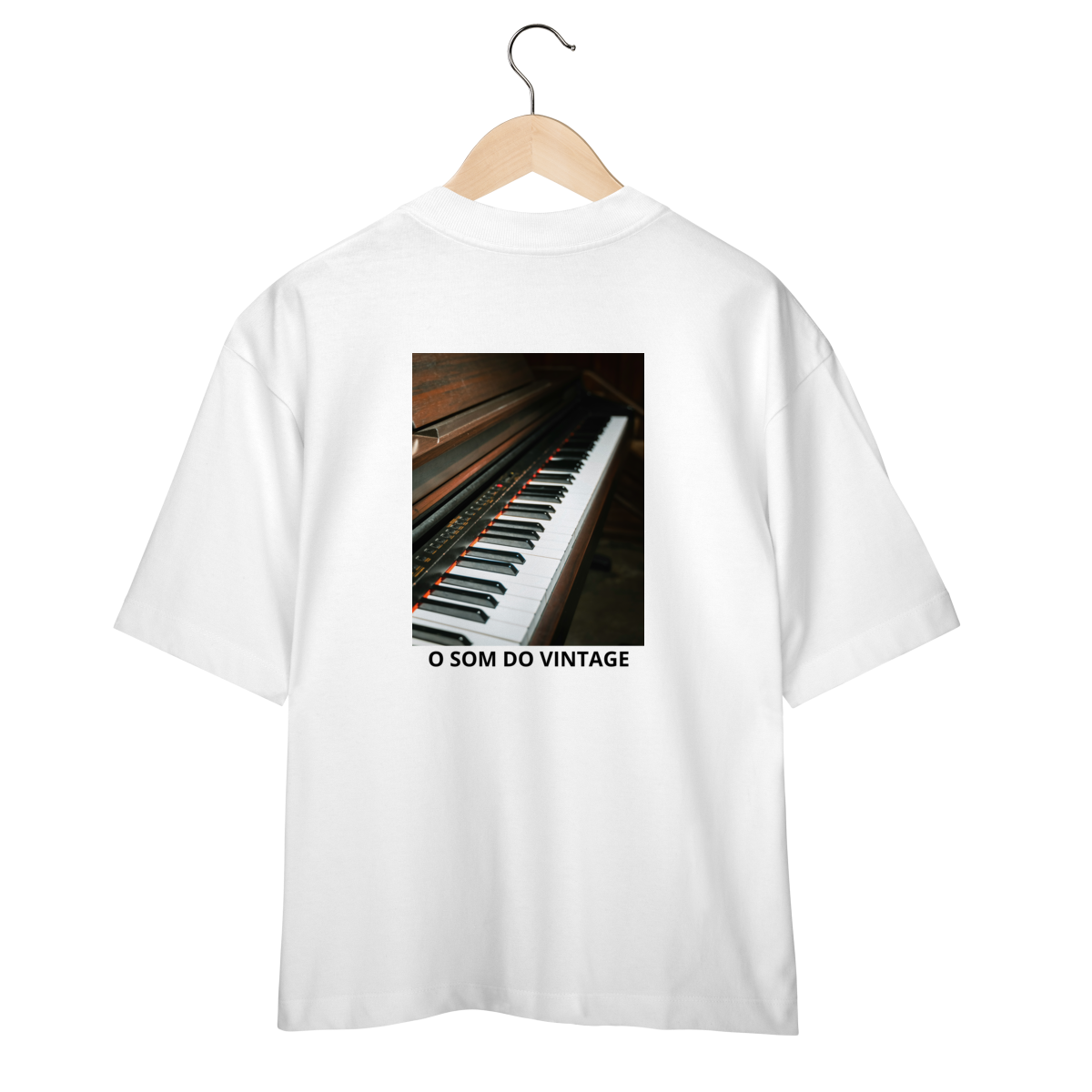 Nome do produto: Oversized - Piano ( O Som do Vintage )