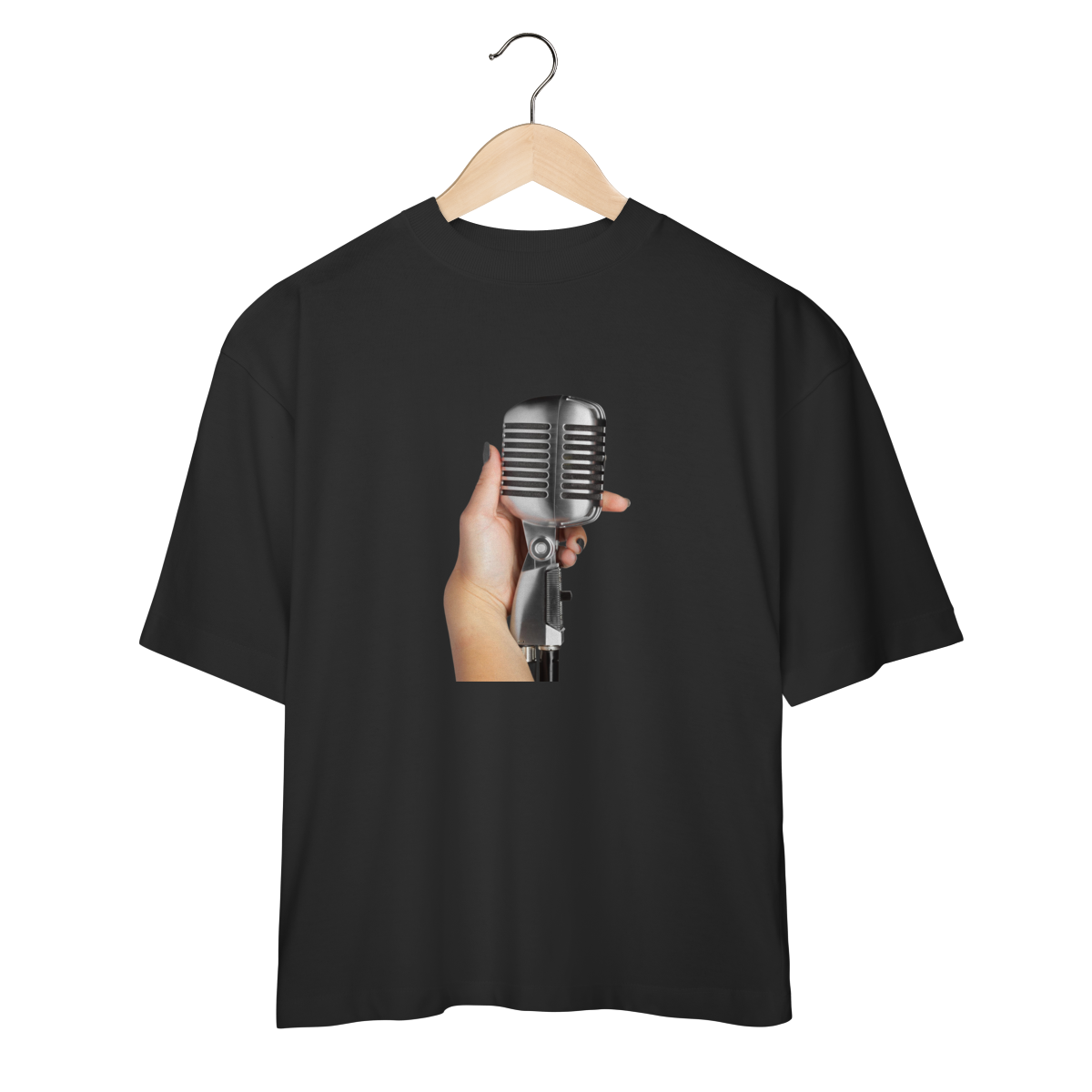 Nome do produto: Oversized - O microfone é minha arma