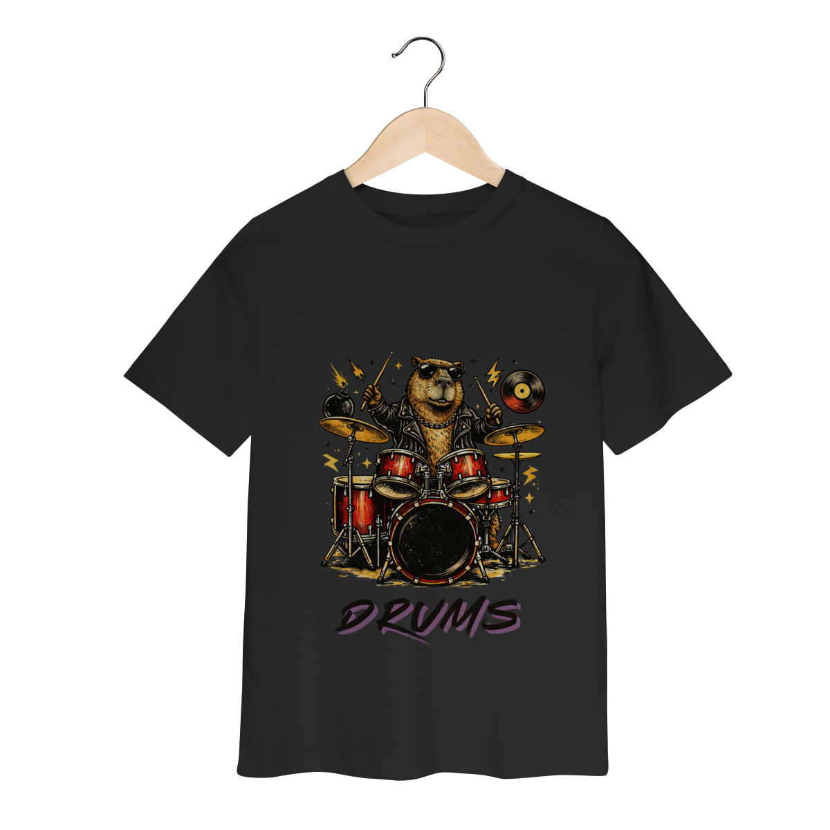 Nome do produto: Classic Infantil - Capivara Drums