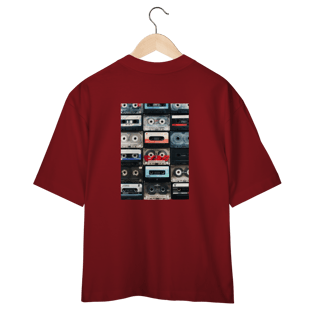 Nome do produto Oversized - Fita Cassette (Retro)