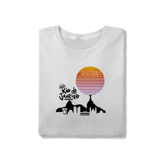 Nome do produto Camiseta Masculina Quality - Rio de Janeiro Terra do Samba