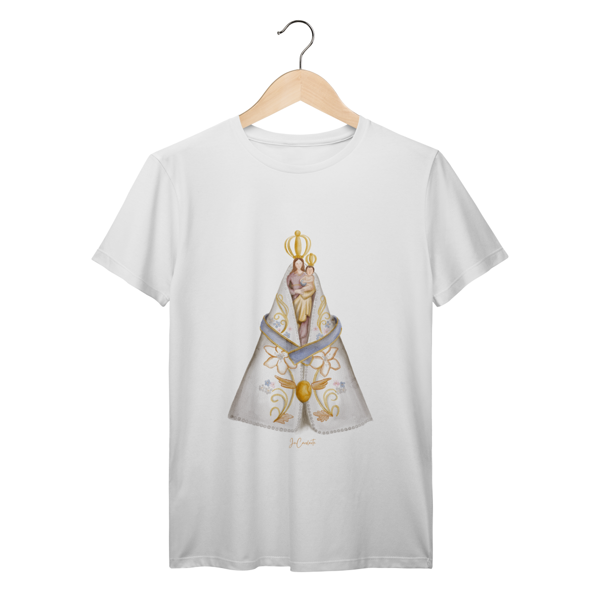 Nome do produto: Camiseta - Mãezinha de Nazaré #01