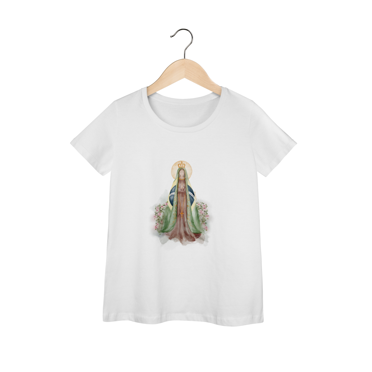 Camiseta Feminina Mãezinha Aparecida (edição especial) 