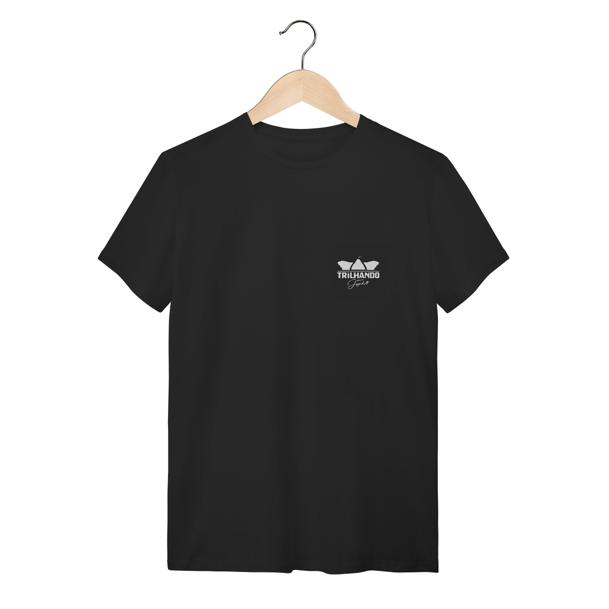 Nome do produto: CAMISETA - TRILHANDO COM JONÃO