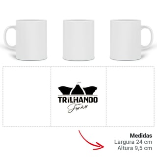 Nome do produto CANECA MÁGICA - TRILHANDO COM JONÃO