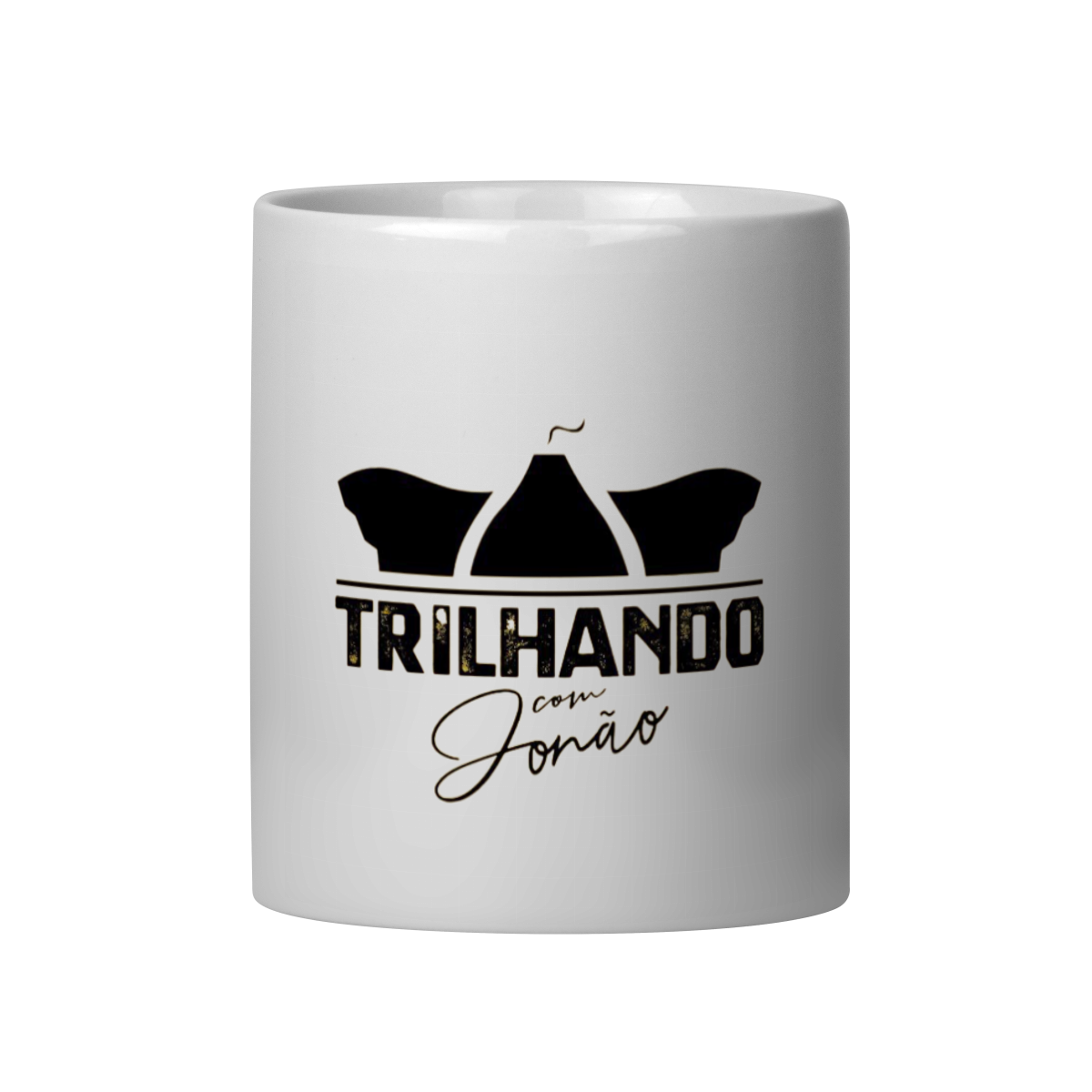 Nome do produto: CANECA - TRILHANDO COM JONÃO