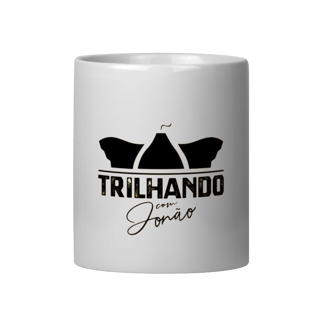 Nome do produto CANECA - TRILHANDO COM JONÃO
