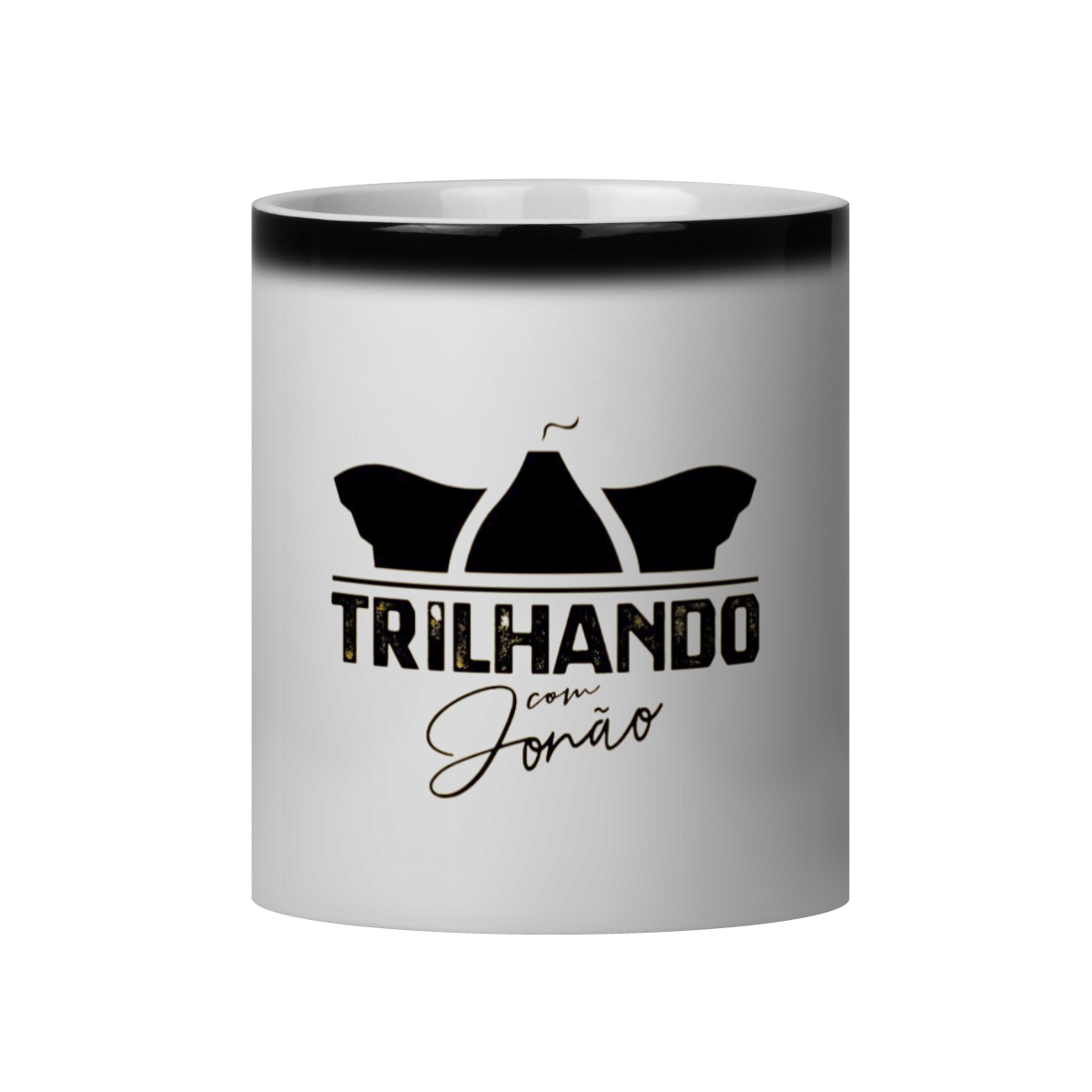 Nome do produto: CANECA MÁGICA - TRILHANDO COM JONÃO